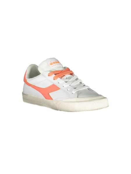 Trampki Diadora skórzane eleganckie białe