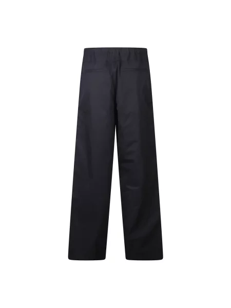 Spodnie Jil Sander niebieskie