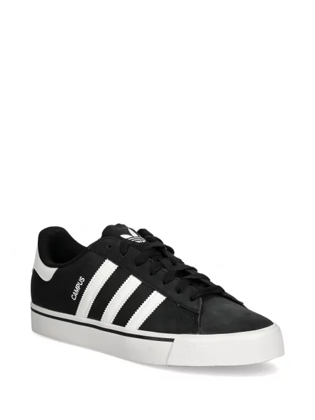 Τρέξιμο παντελόνι Adidas από διχτυωτό slip-on μαύρο