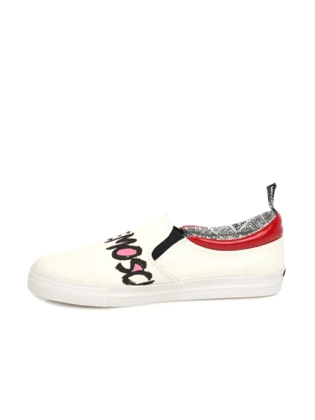 Sneakersy Love Moschino białe