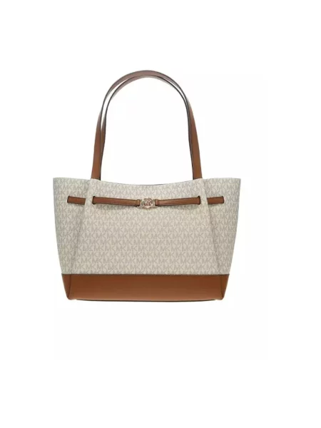 Shopperka Michael Kors z logo biała