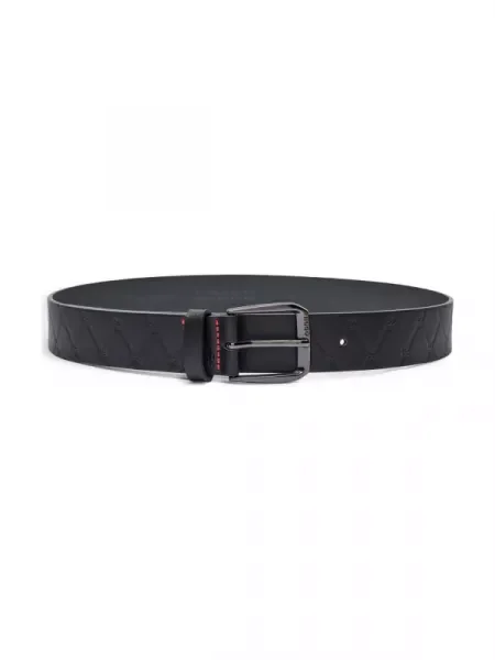 HUGO De piele curea negru
