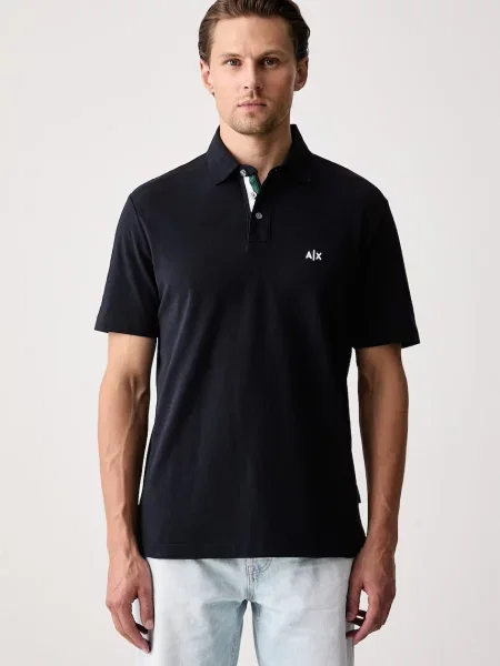 Tricou polo Armani Exchange