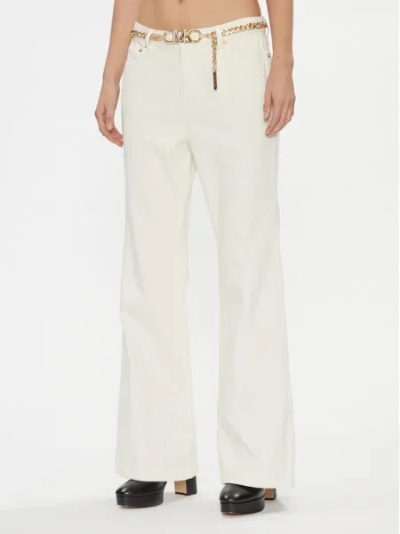 MICHAEL Michael Kors Farmer Ekru Flared Fit