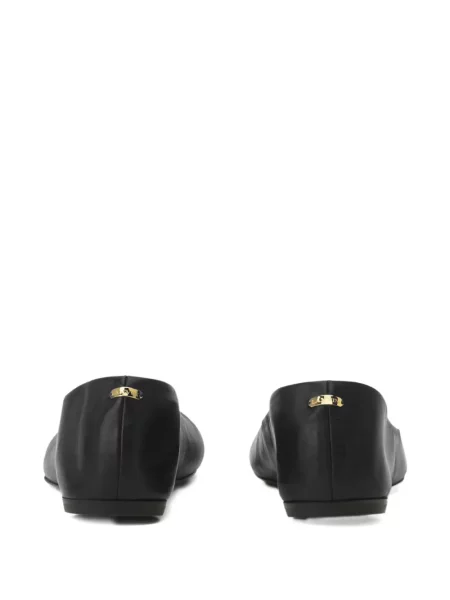Balerini Lanvin din piele negru