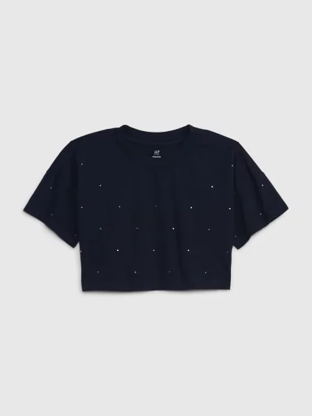 Tricou copii Gap negru