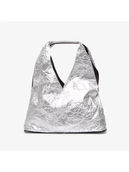 Lniana torebka Mm6 Maison Margiela czarna