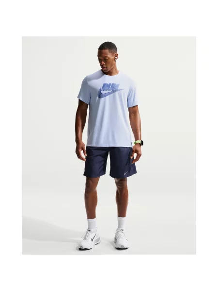 Spodenki sportowe Nike bez podszewki niebieskie