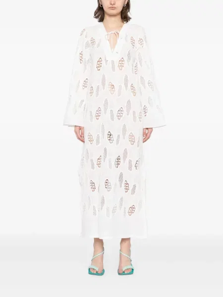 Rochie Bambah de costum alb