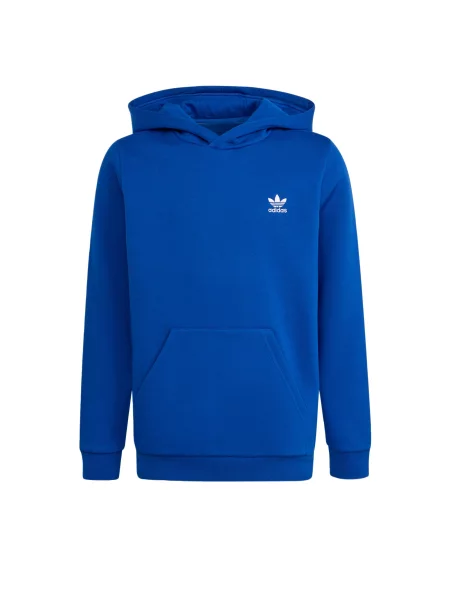Hanorac cu glugă copii Adidas Originals albastru