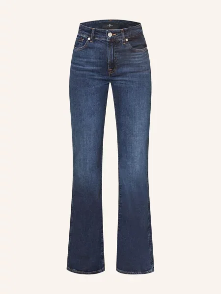 7 For All Mankind Džíny S Rozšiřujícími Se Nohavicemi The Leggy Bootcut midnight fade