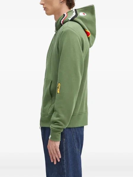 Džemperis su gobtuvu A Bathing Ape® žalia