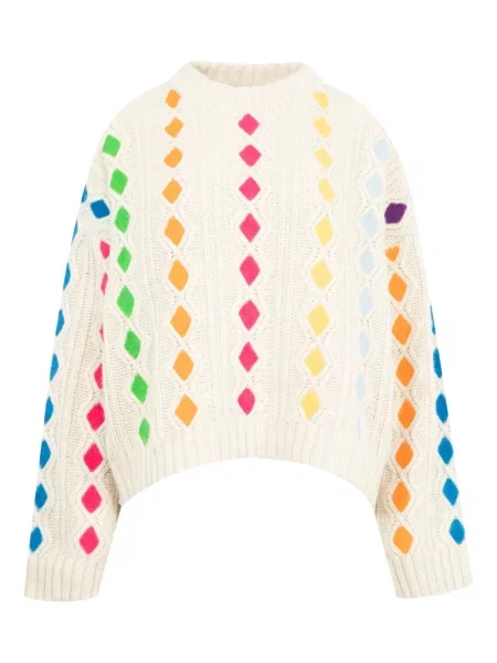 Pulover Mira Mikati cu model argyle