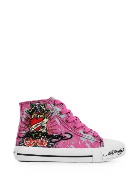 Sneakersy dziecięce Ed Hardy różowe