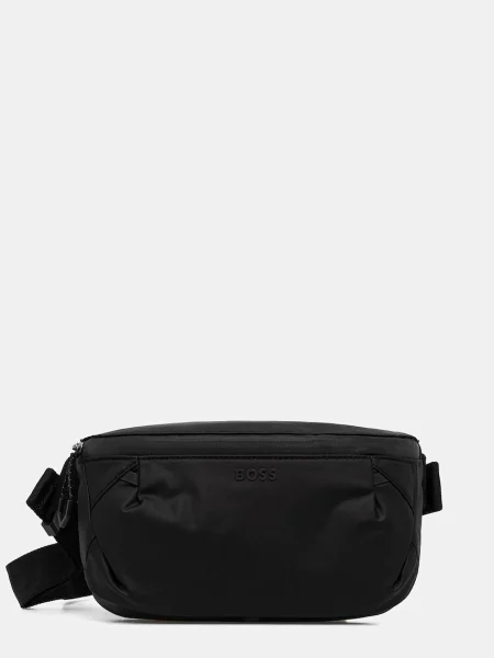 Torbica za okoli pasu BOSS Stenson_Bumbag črna