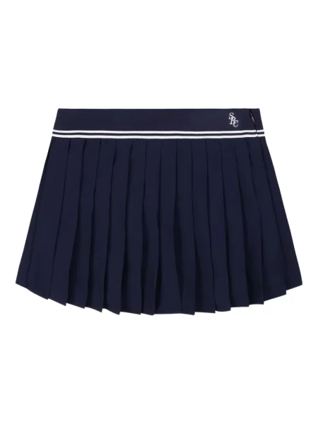 Fusta plisata Sporty & Rich plisată albastru