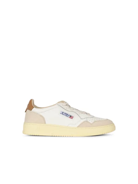 Sneakersy Autry skórzane białe