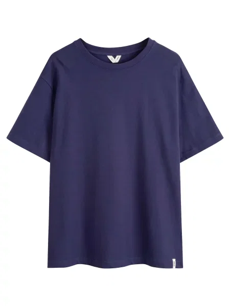 MELA Tricou Bhajan închis albastru
