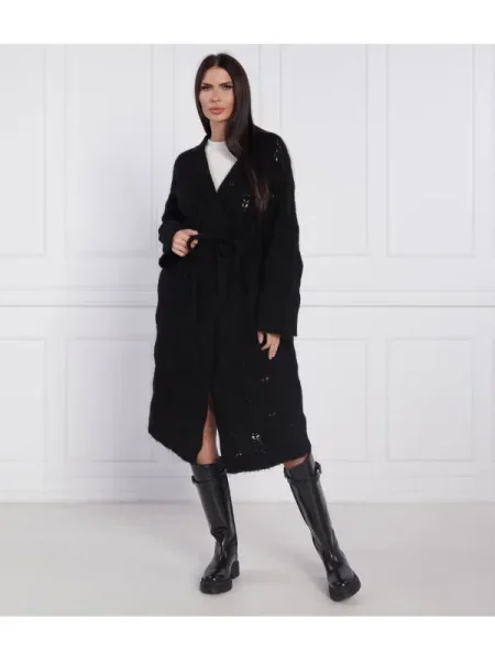 Silvian Heach Cardigan cu adaos de lână negru