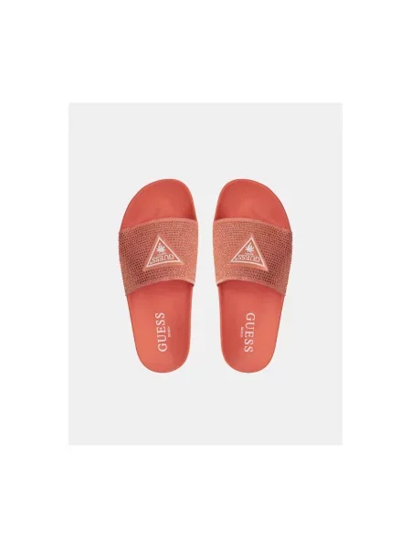 Papuci Guess portocaliu