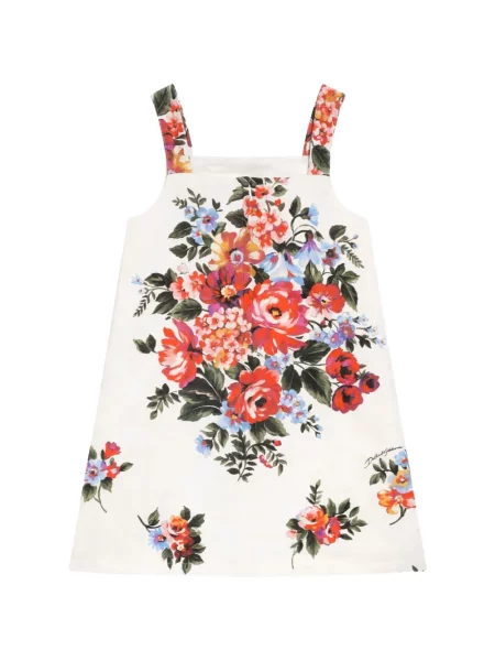 Sukienka dziecięca Dolce And Gabbana biała