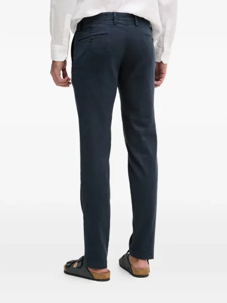 Cu centură pantaloni Karl Lagerfeld albastru