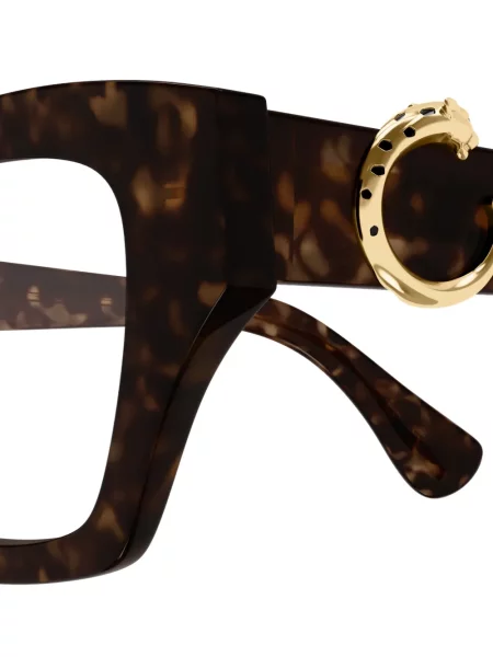 Saulės akiniai Cartier Eyewear ruda