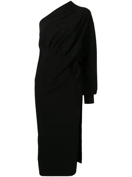 Rochie Balenciaga asimetrică de costum negru