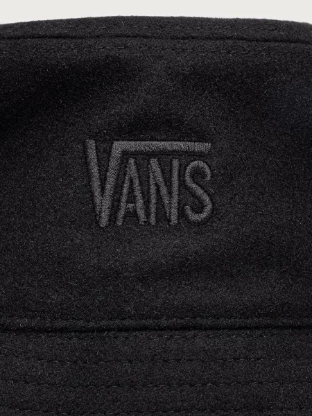 Vans kapelusz bucket z wełną czarny