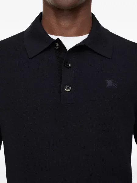 Polo Burberry κασμίρ μπλε