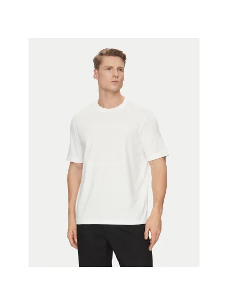 Armani Exchange T-Shirt Regular Fit λευκό