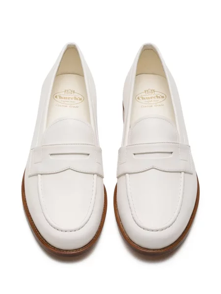 Pantofi loafer Church's alb