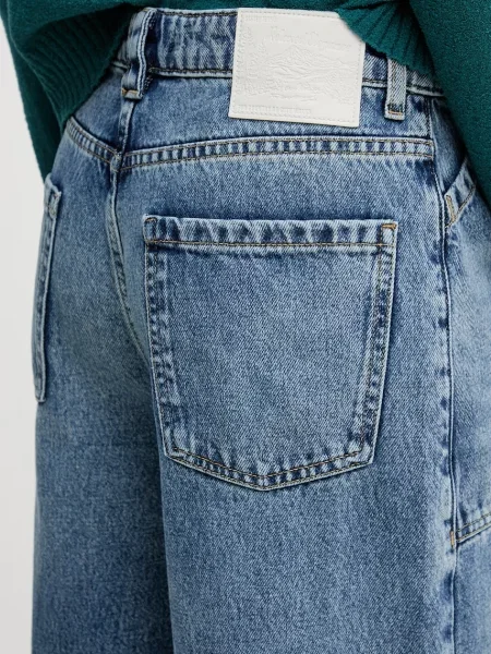 Sisley джинси wide leg