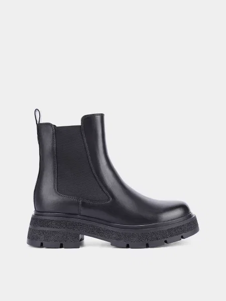 Шкіряні Черевики MIRATON чорний