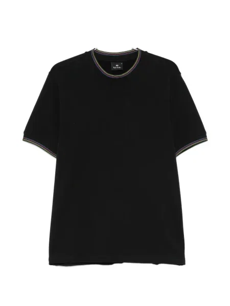 Scurt tricou polo Ps Paul Smith negru