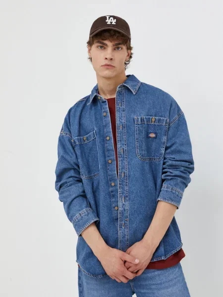 Джинсова сорочка Dickies relaxed класичний комір