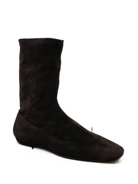 Botine The Row stretch maro
