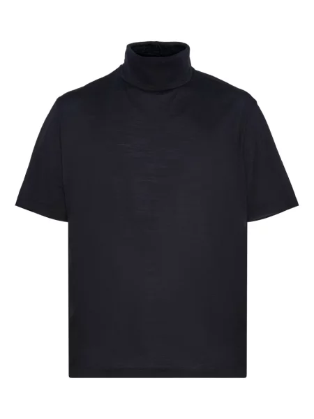 Къс водолазка Low Brand синьо