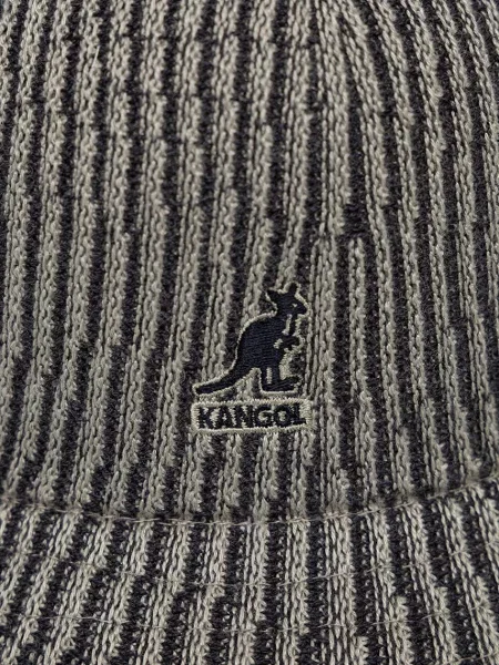 Капелюх з домішкою вовни Kangol сірий