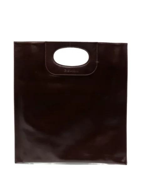 Δερμάτινη τσάντα shopper Gherardini κόκκινο