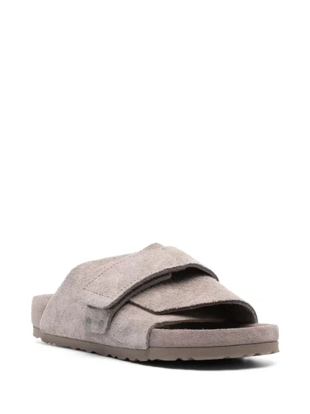 Klapki Birkenstock zamszowe