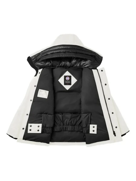 Płaszcz dziecięcy Canada Goose biały