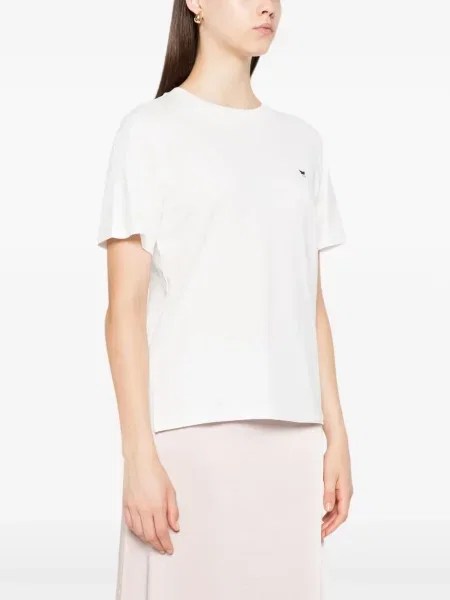 Tricou Weekend Max Mara cu autograf alb