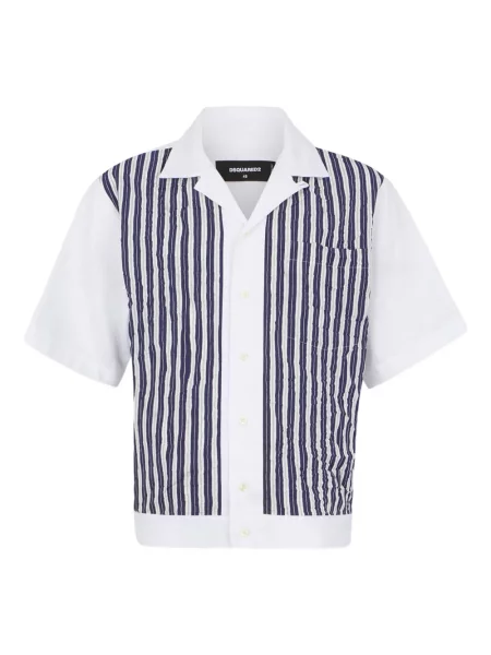 Cămașă Dsquared2 cu dungi alb