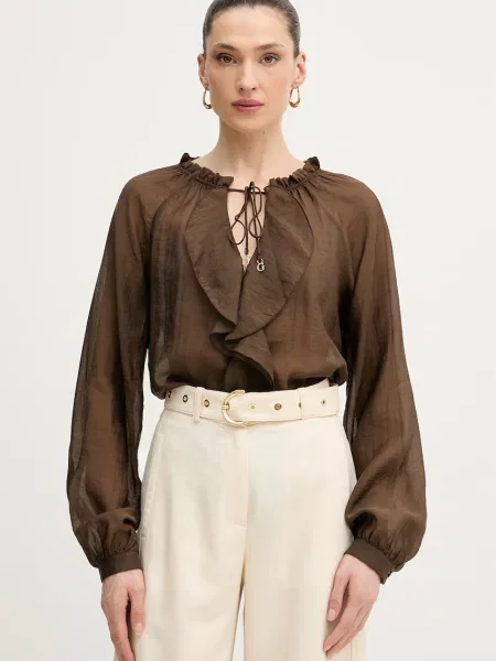 GUESS Bluza MAELYS' rjava