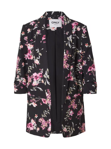ONLY Sacou ONLELLY gri / verde stuf / roz negru