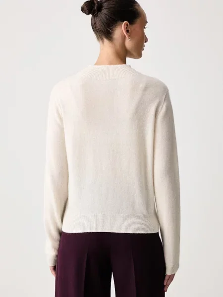 Kaos sweter kaszmirowy beżowy