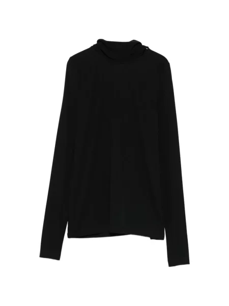 Top Toteme din jerseu negru