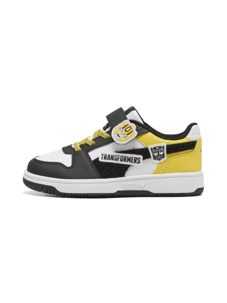 Sneakersy PUMA x TRANSFORMERS Rebound Slam Low Akcesoria biały