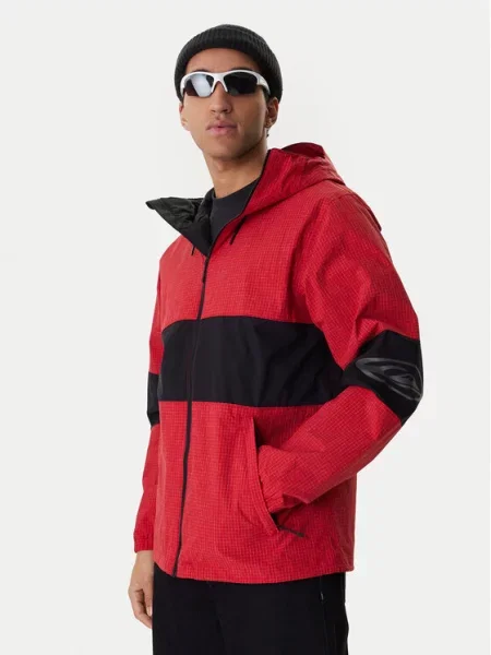 Snowboardová bunda Quiksilver červená